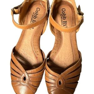 Cobb Hill by New Balance Tan Sandals with Soft Leather